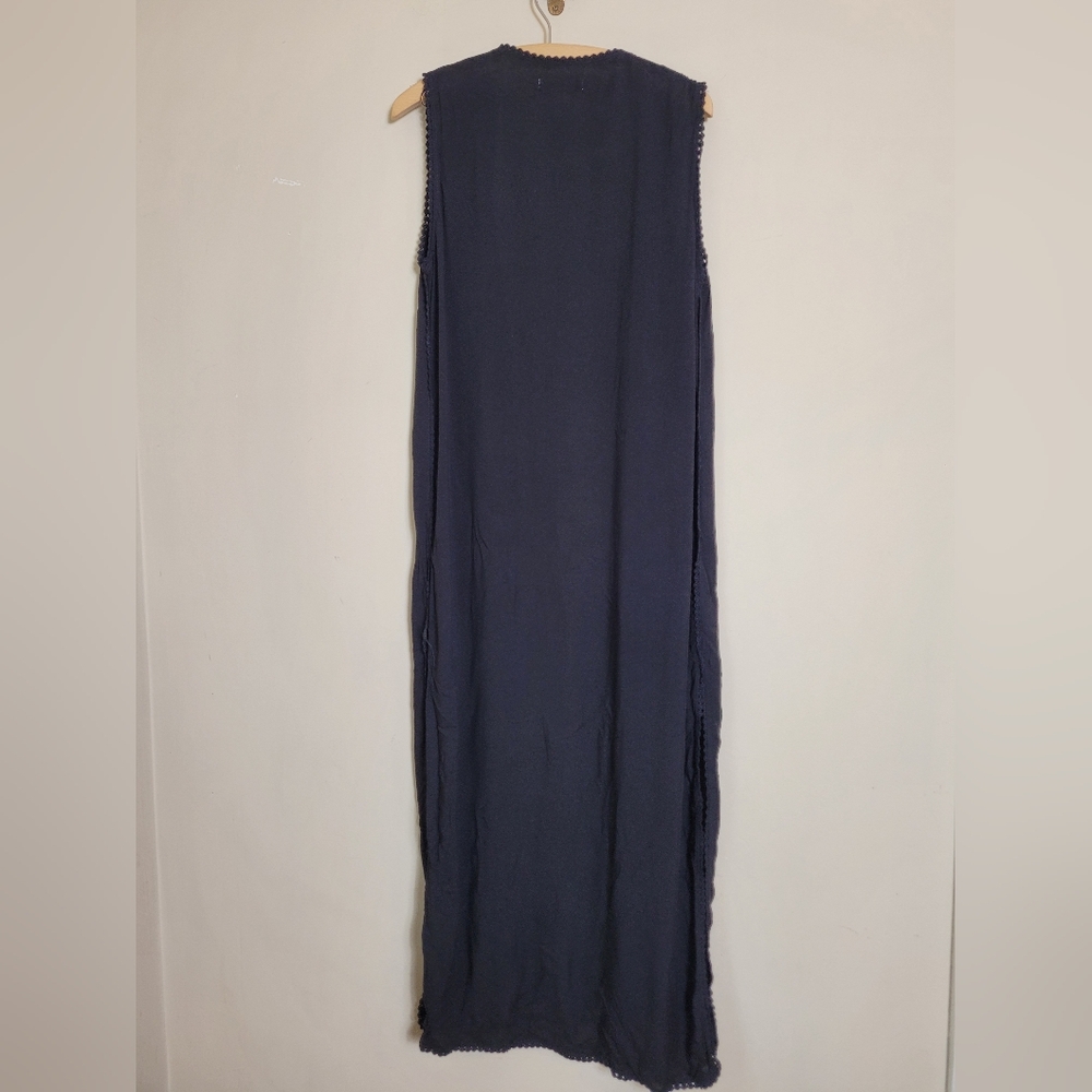 H&M Classic Black Long Duster 10 - Picture 5 of 5